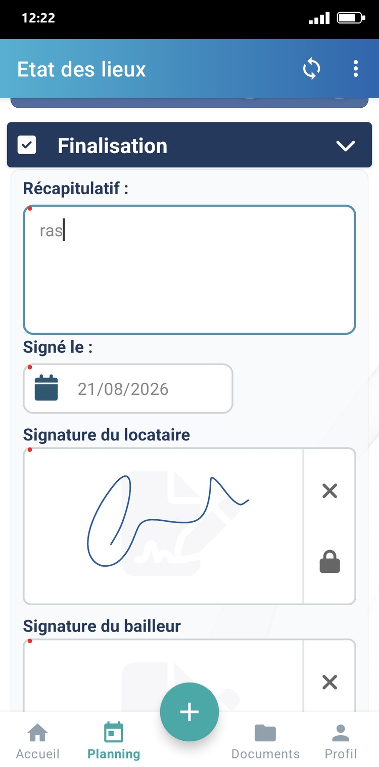 Oskala App - Signature électronique